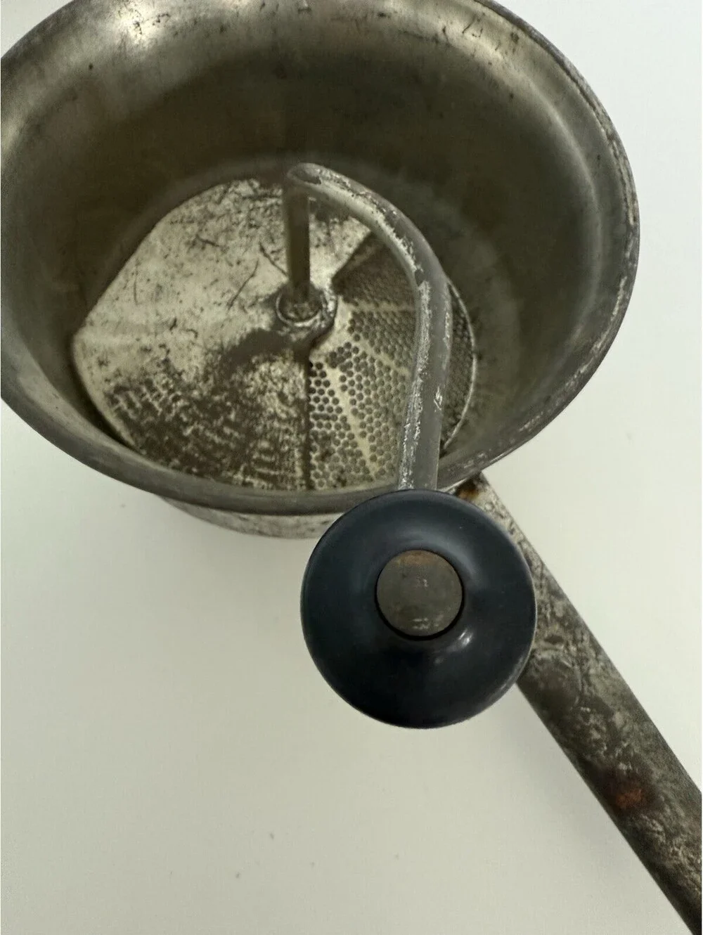 Vintage Original Foley Food Mill 2qt Stainless Steel *Crank Style* Black USA